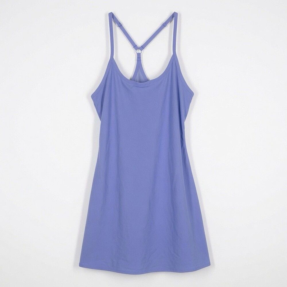 Outdoor Voices Doing Things Dress Women’s Small Purple Stretch Active Mini Dress